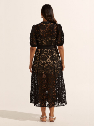 Lyric Lace Dress - Black