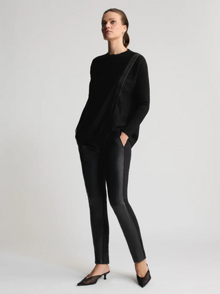 Raw by Raw Fergie Leather Jogger - Jet Black