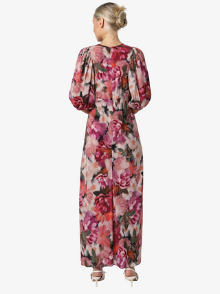 Natalia Midi Dress - Floral Jewel