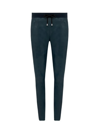 Raw by Raw Frankie Leather Jogger - British Navy