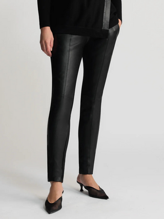 Raw by Raw Fergie Leather Jogger - Jet Black
