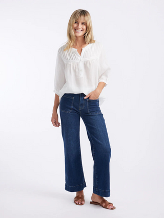 Italian Star Bobbi 7/8 Jeans - Denim