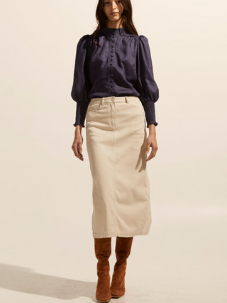 Amy Accord Skirt - Stone