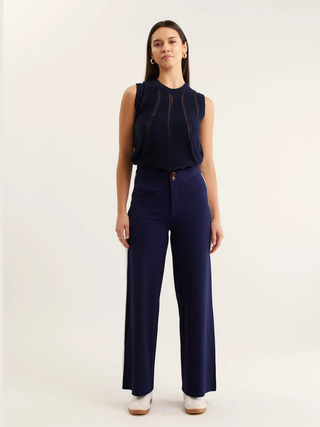 Retreat Pant - Navy Popsicle