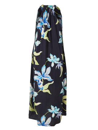 Anthea Maxi Dress - Black Floral