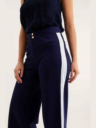 Retreat Pant - Navy Popsicle