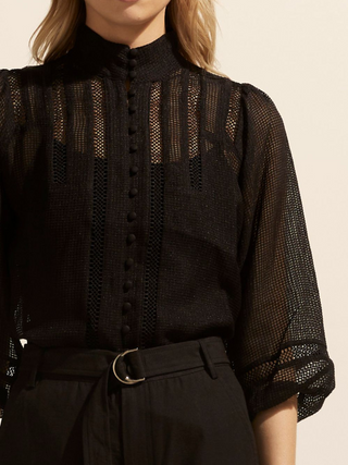 Fifi Focus Top - Black