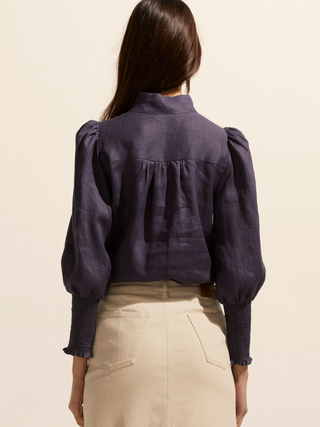 Pippa Pier Top - Indigo