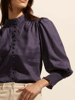 Pippa Pier Top - Indigo