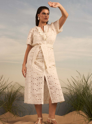 Voyage Dress - Cream