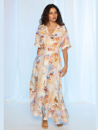 Carrie Maxi Dress - Amalfi
