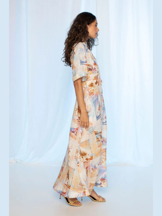 Carrie Maxi Dress - Amalfi