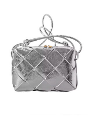 L'ora d'oro Silver Weave Bag