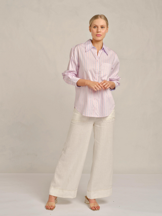 Mix It Up Cotton Shirt Gumdrop - Sherbert