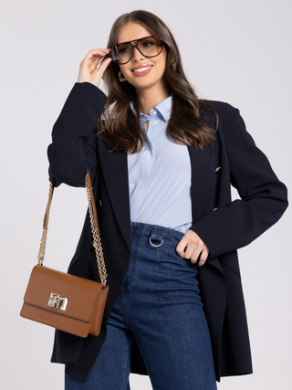 Long Line Blazer - French Navy