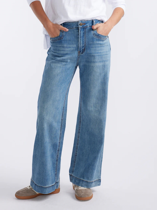 Italian Star Boss Jeans - Mid Wash
