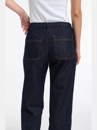Misha Drawcord Denim Pants