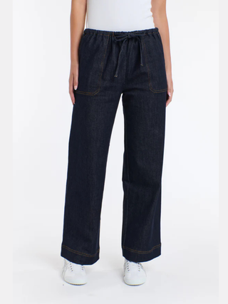 Misha Drawcord Denim Pants