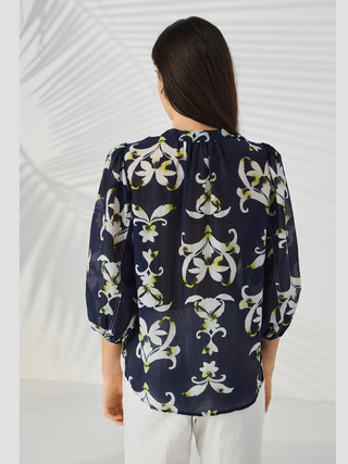 Montage Shirt - Indigo