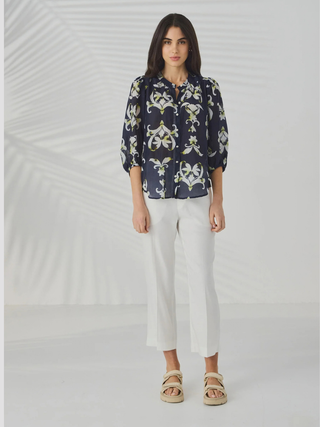 Montage Shirt - Indigo