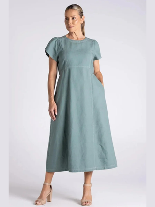 Mary Dress - Frosted Fern