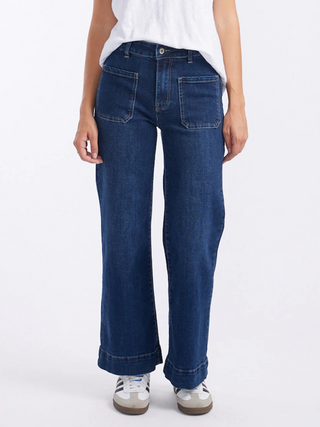Italian Star Bobbi 7/8 Jeans - Denim