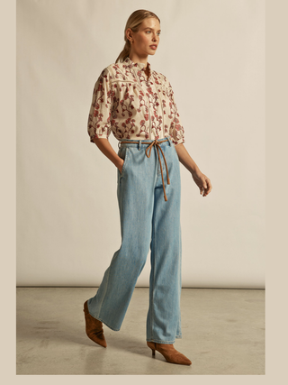 Daydream Top - Cream Berry Nouveau