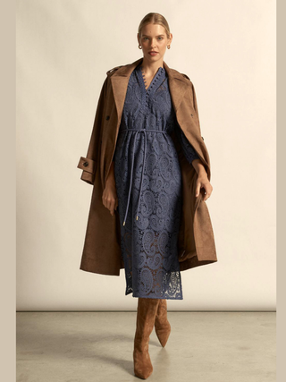 Sonnet Lace Dress - Dusk