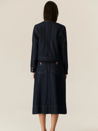 Carsen Denim Jacket - Dark Wash