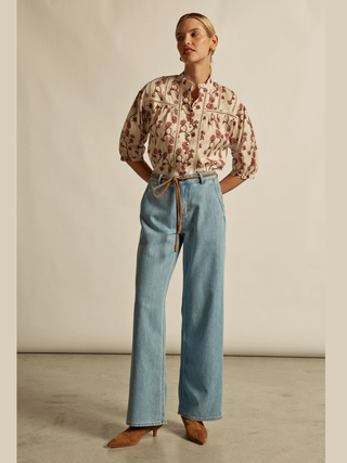 Daydream Top - Cream Berry Nouveau