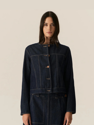 Carsen Denim Jacket - Dark Wash