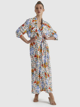 Summer Tide Dress - Multi Vase
