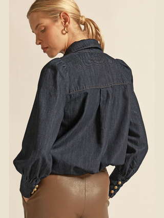 Resonate Top - Dark Denim