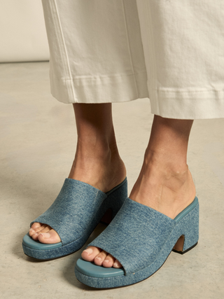 Gather Mule-Denim