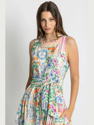Lucy Midi Dress - Multi