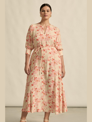 Scene Dress - Cherry Tulip