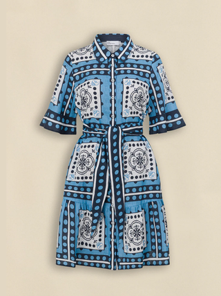 Submerge Dress - Bay Scarf