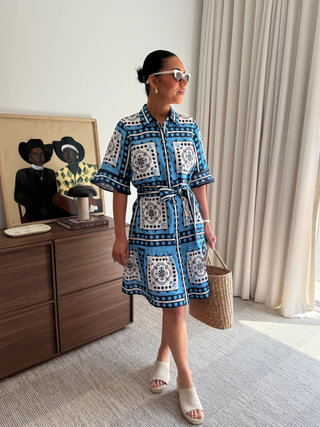 Submerge Dress - Bay Scarf