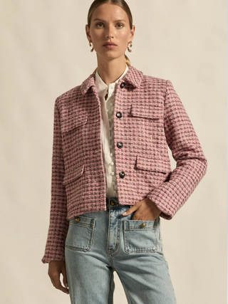Adjoin Jacket - Rose Boucle