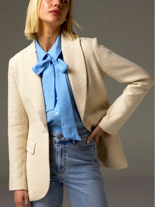 Emporium Jacket - Ecru Boucle