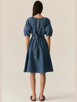 Carsen Dress - Light Wash