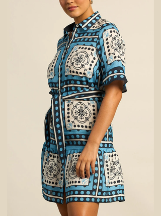 Submerge Dress - Bay Scarf