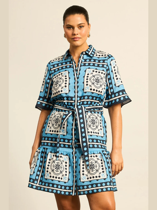 Submerge Dress - Bay Scarf