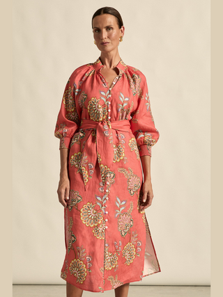 Flourish Dress - K'gari Melon
