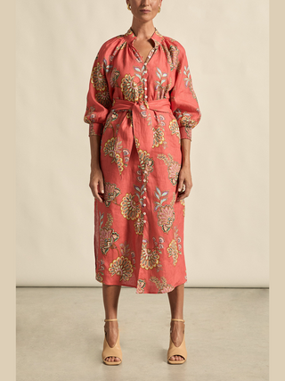 Flourish Dress - K'gari Melon