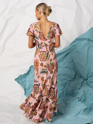 Camila Maxi Dress - Rose Pink