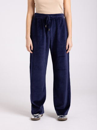Velour Pant- French Navy