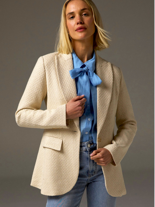 Emporium Jacket - Ecru Boucle