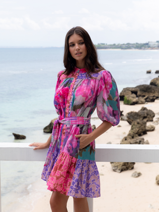 Cynthia Dress-Multi Coloured