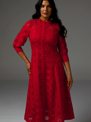 Beguiile Dress - Fire